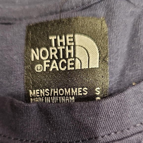 NWT The North Face Blue Tee with White Logo - Picture 3 of 5